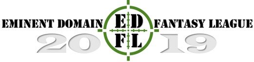 Welcome to Eminent Domain Fantasy League